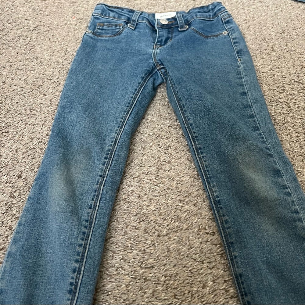 Hudson Jeans Blue Straight-Leg Stretchy Kids Jeans Size 8
